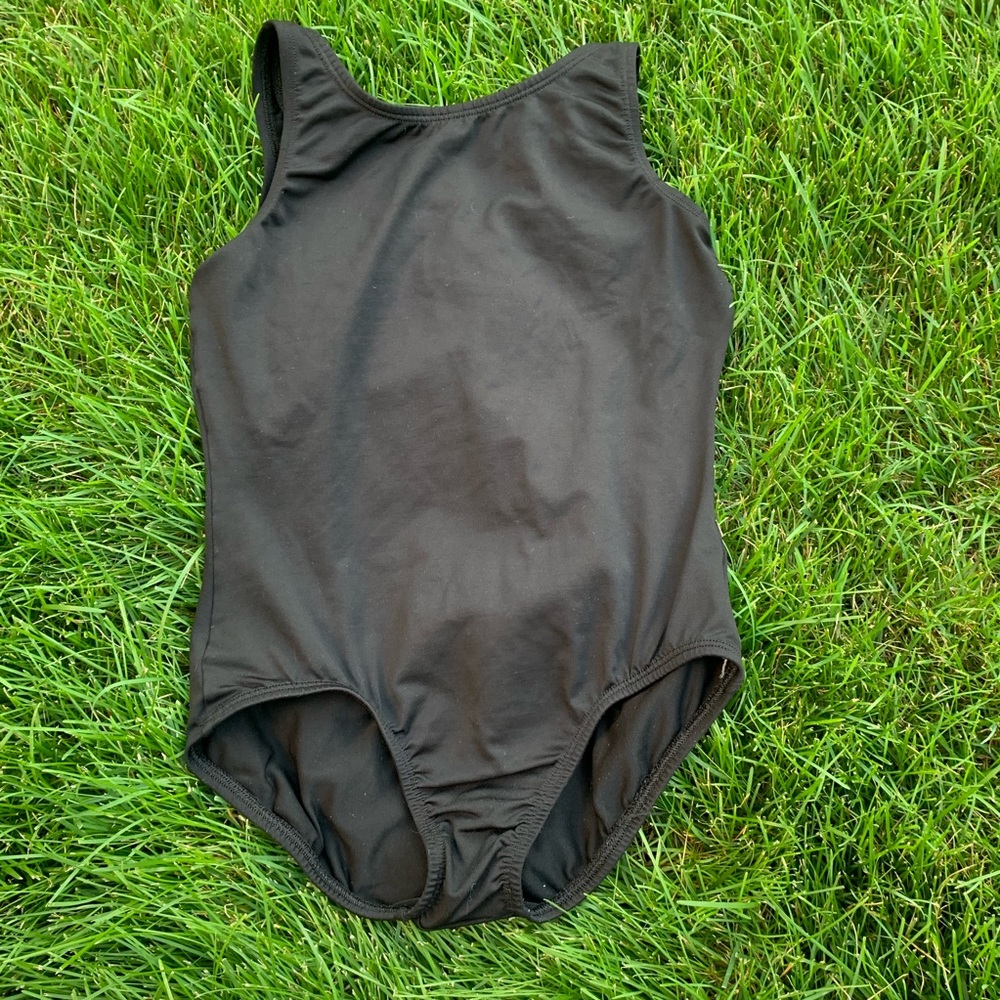 Black Ballet Tank Leotard